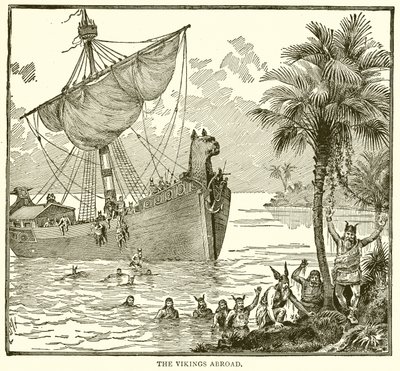 The Vikings Abroad by English School
