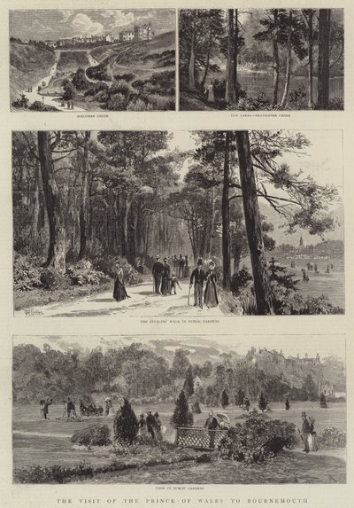 The Visit of the Prince of Wales to Bournemouth by English School