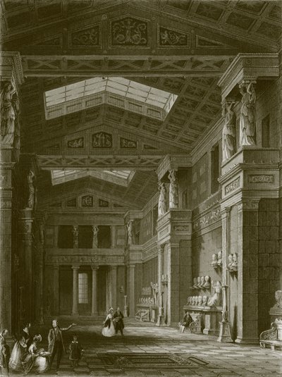 The Walhalla on the Danube by English School