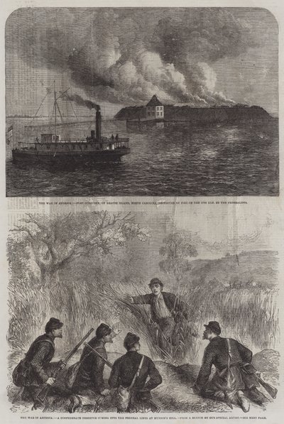 The War in America by English School