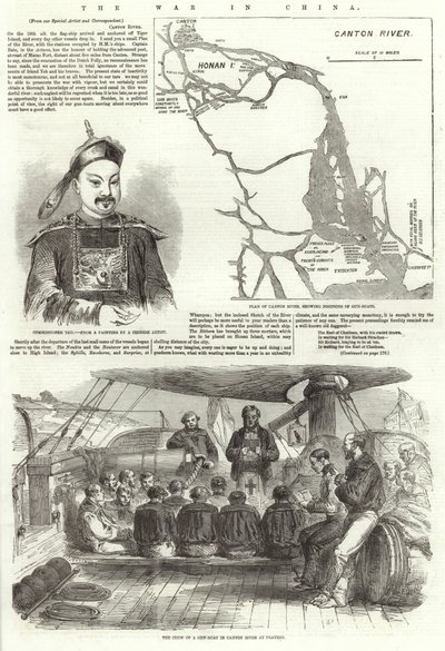 The War in China by English School