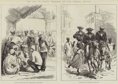 The War in Egypt by English School
