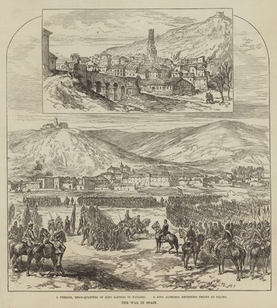 The War in Spain by English School