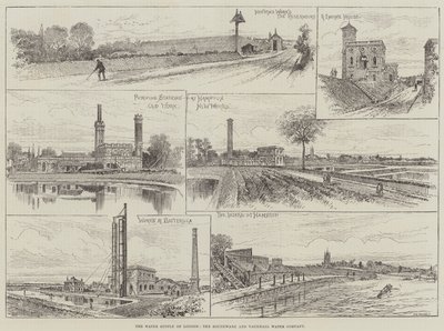 The Water Supply of London, the Southwark and Vauxhall Water Company by English School