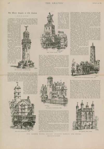 The Water Supply of Old London by English School