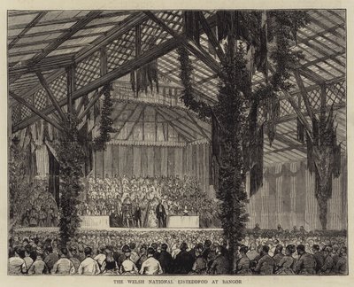 The Welsh National Eisteddfod at Bangor by English School