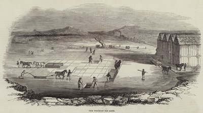 The Wenham Ice Lake by English School
