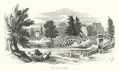 The Wey Bridge by English School