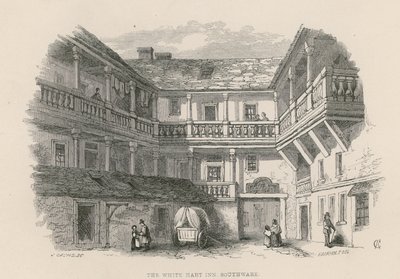 The White Hart, Southwark by English School