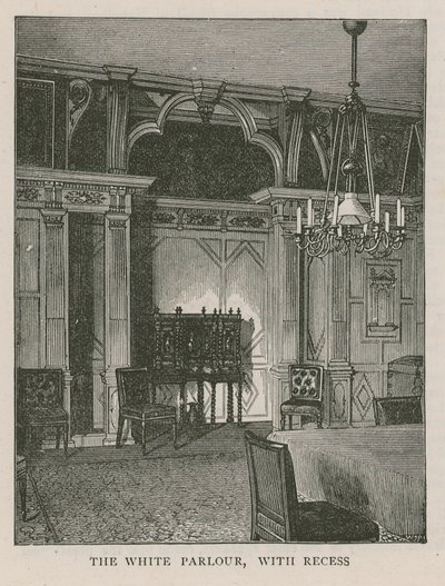 The White Parlour, with Recess, Holland House by English School