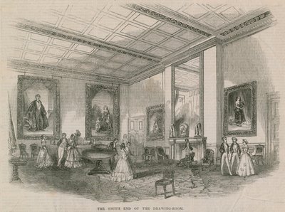 The Whitehall Home of Sir Robert Peel by English School
