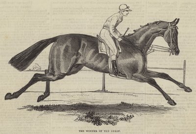 The Winner of the Derby by English School