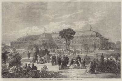The Winter Garden and Exhibition Building, Dublin by English School