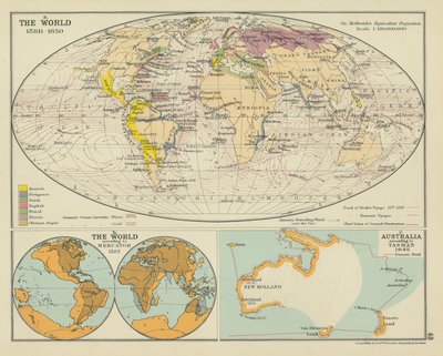 The World 1588-1650 by English School