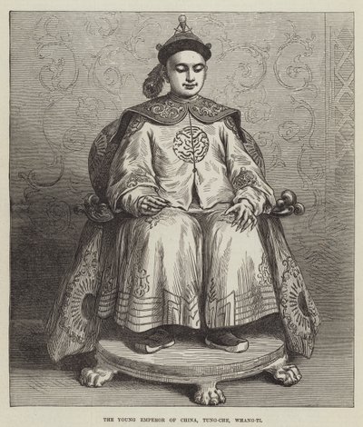 The Young Emperor of China, Tung-Che, Whang-Ti by English School