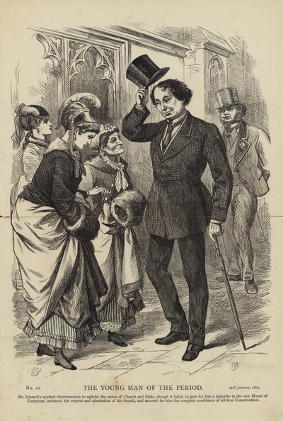 The Young Man of the Period by English School