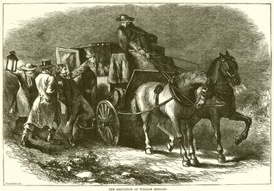 The abduction of William Morgan by English School