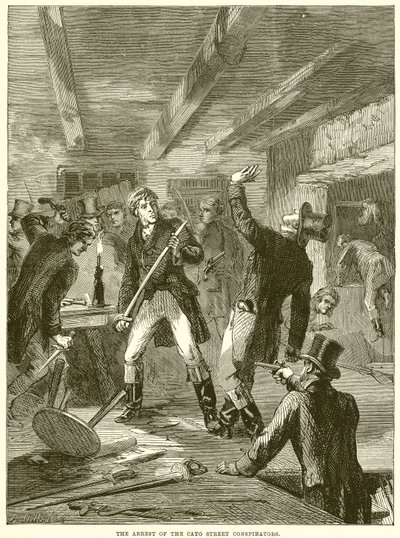 The arrest of the Cato Street Conspirators by English School