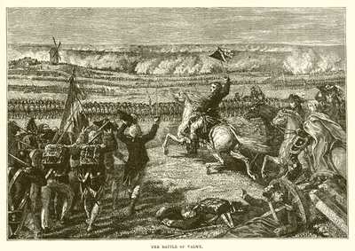 The Battle of Valmy by English School