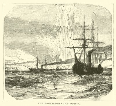 The bombardment of Odessa by English School