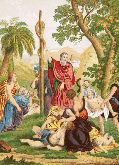 The Brazen Serpent by English School