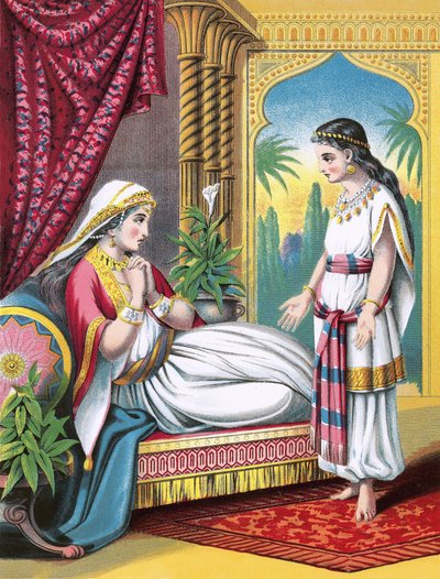 The Captive Maid by English School