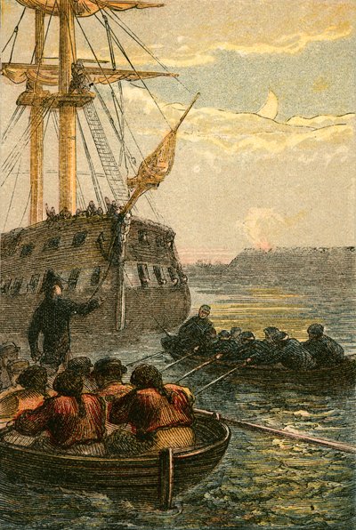 The Capture of the Hermione by English School