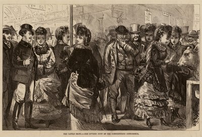The Cattle Show, the Divided Duty of the Conscientious Connoisseur by English School