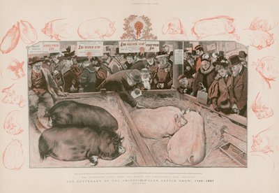 The Centenary of the Smithfield Club Cattle Show by English School