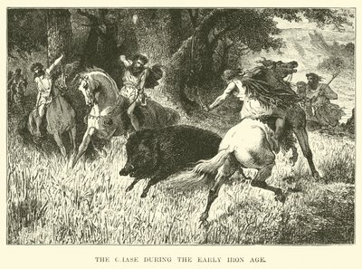 The Chase during the Early Iron Age by English School