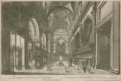 The choir of St Paul