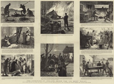 The Condition of Ireland Under the No Rent Policy by English School