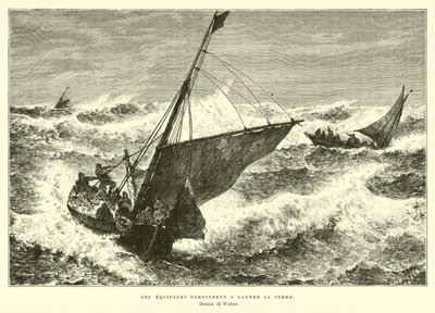 The Crews Managed to Reach Land by English School