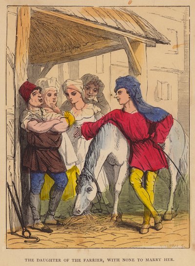 The Daughter of the Farrier, with None to Marry Her by English School