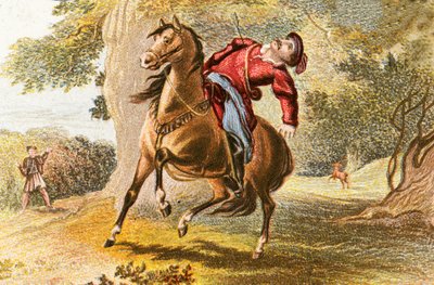 The Death of William Rufus by English School