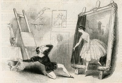 The delirium of a painter by English School