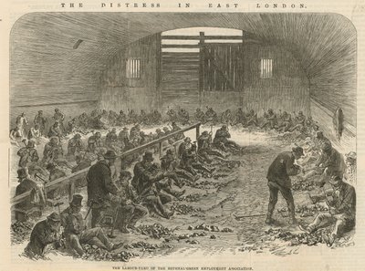 The Distress in East London by English School