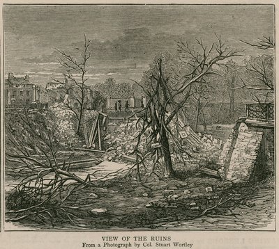 The explosion on the Regent