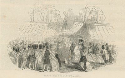 The Fancy Bazaar at the Royal Hospital, Chelsea by English School
