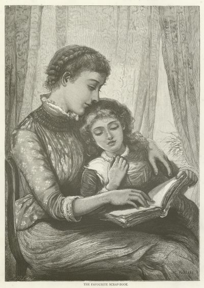 The Favourite Scrap Book by English School
