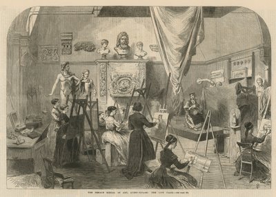 The female school of art in Queen Square by English School