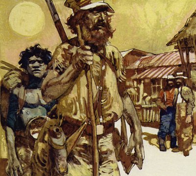 The first exploration of Australia was undertaken by Edward John Eyre by English School