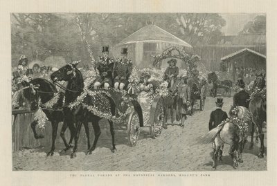 The Floral Parade at the Botanical Gardens by English School