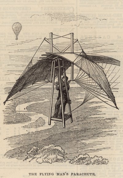 The flying man