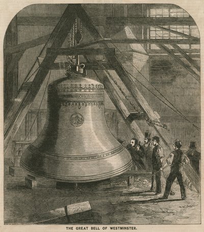 The great bell of Westminster by English School