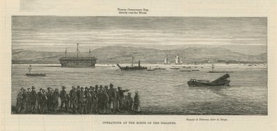 The Great Disaster on the Thames by English School