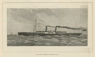 The Great Disaster on the Thames by English School