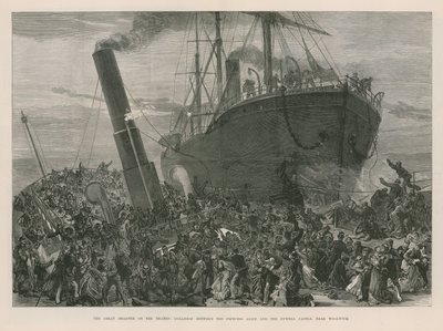 The Great Disaster on the Thames by English School