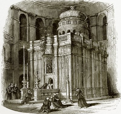 The Holy Sepulchre by English School