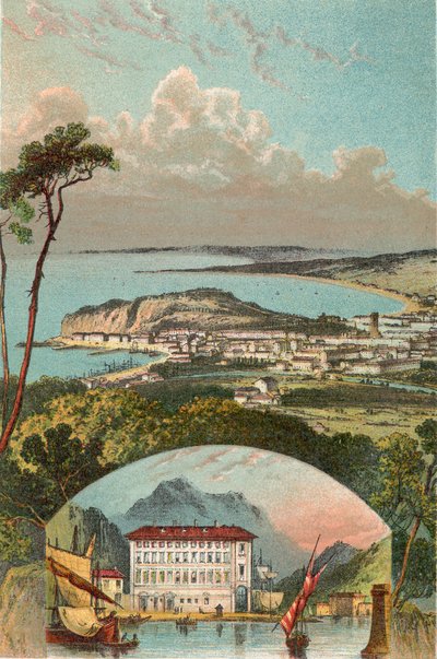 The House in Which Garibaldi Was Born at Nice by English School